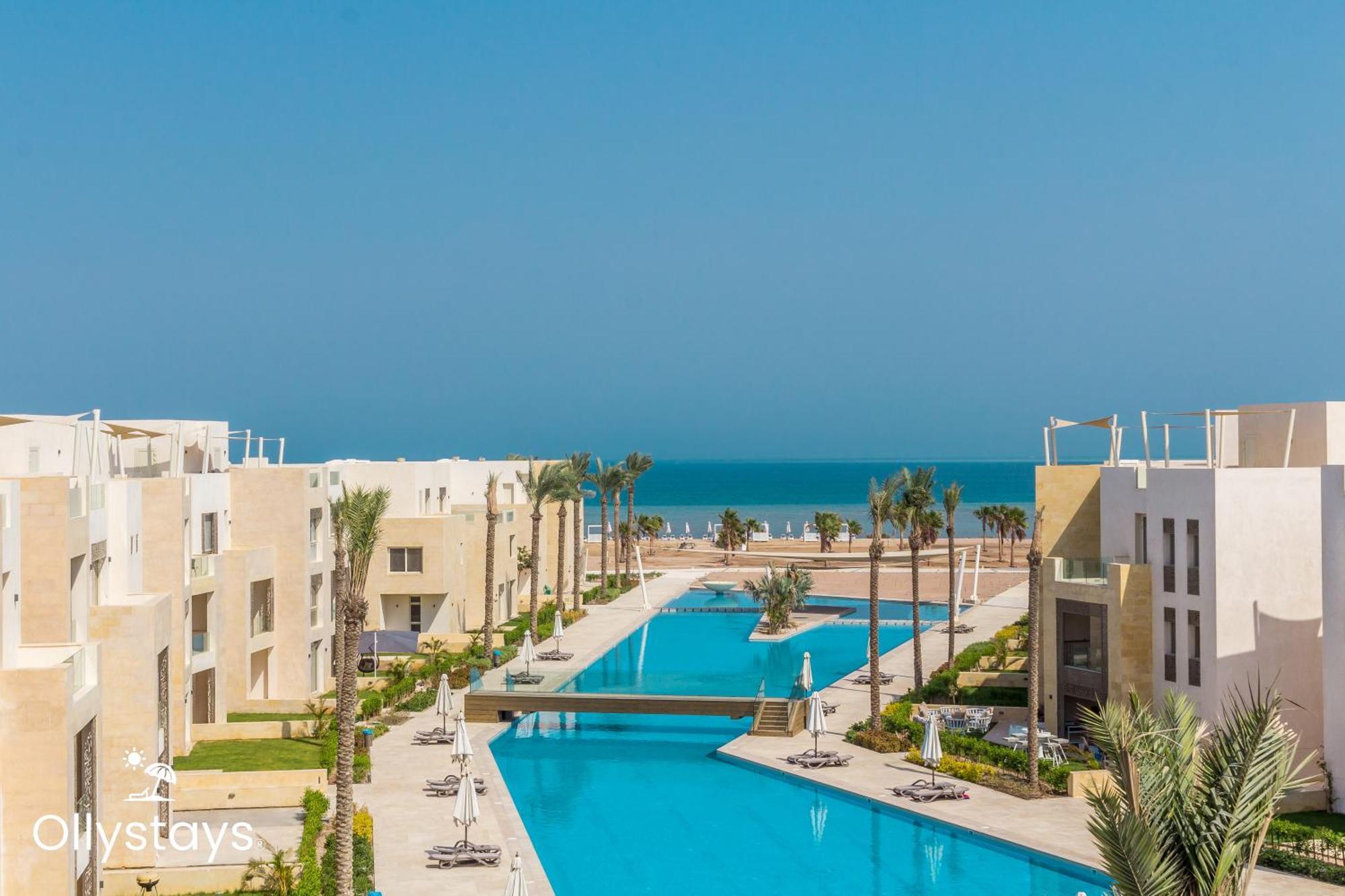 Ollystays Mangroovy Seaview 2Br Beach And Pool Free Access 洪加達 外观 照片