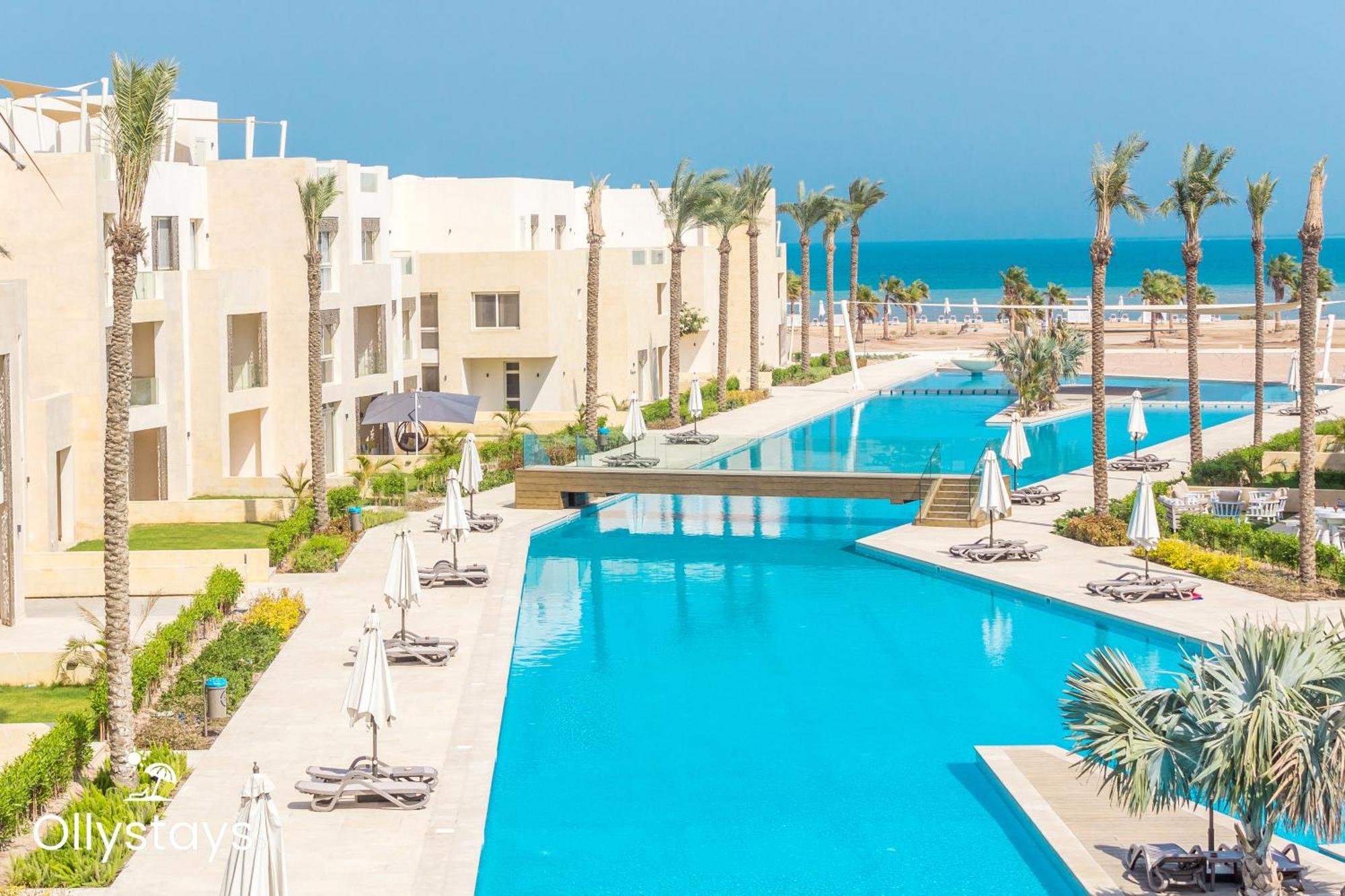 Ollystays Mangroovy Seaview 2Br Beach And Pool Free Access 洪加達 外观 照片