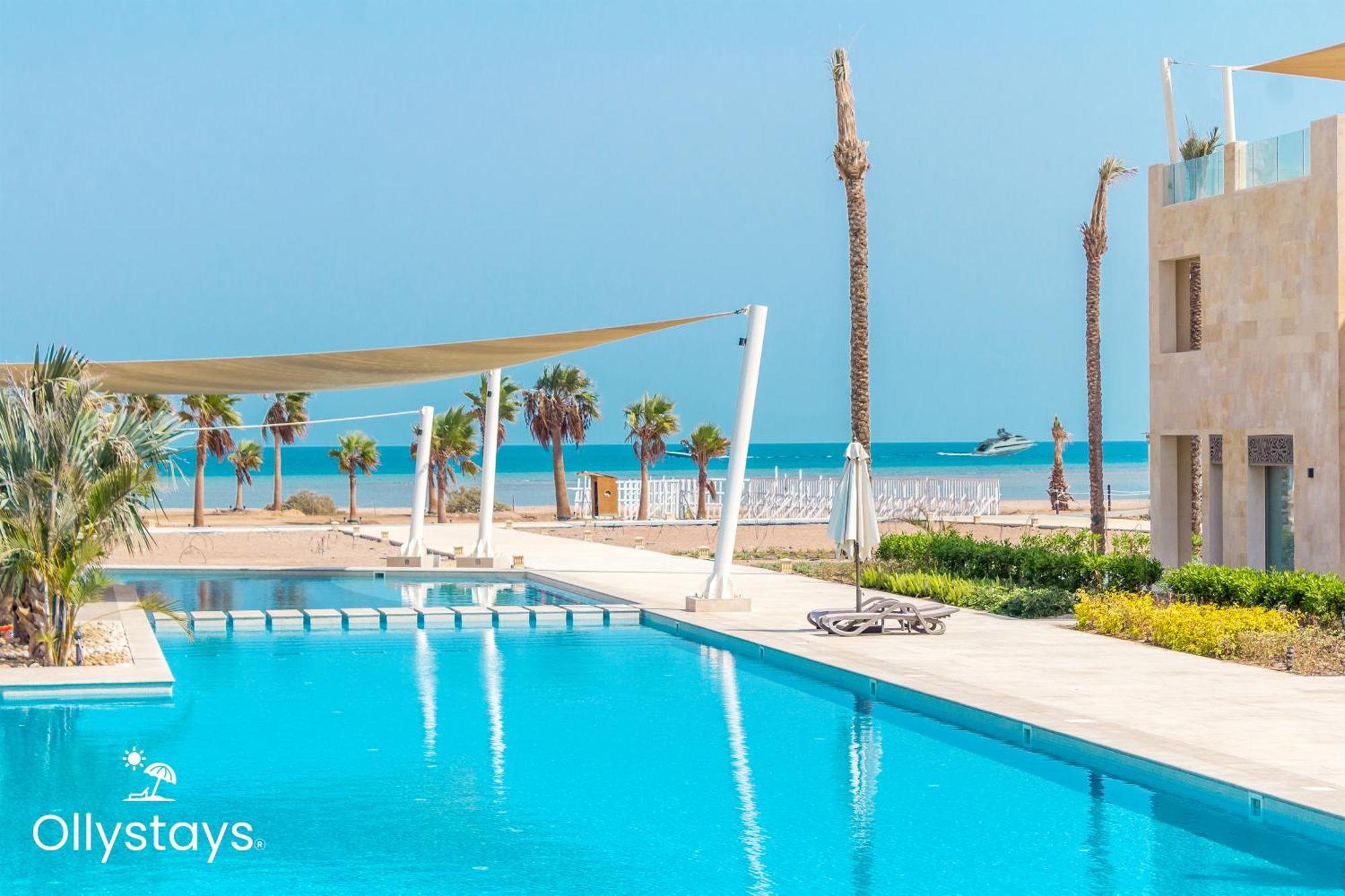 Ollystays Mangroovy Seaview 2Br Beach And Pool Free Access 洪加達 外观 照片