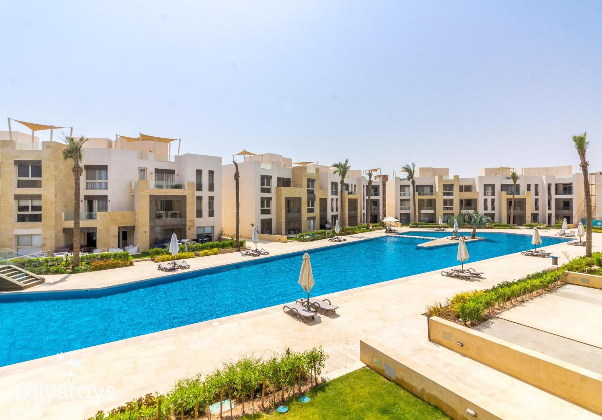 Ollystays Mangroovy Seaview 2Br Beach And Pool Free Access 洪加達 外观 照片